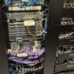 Cabling - tidy cabinet