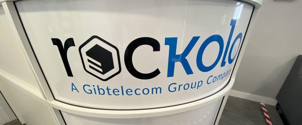 Colocation centre workspace in Gibraltar during DataMove data centre relocation project