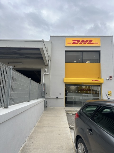 DataMove air freight received at DHL depot in Malta for data centre relocation