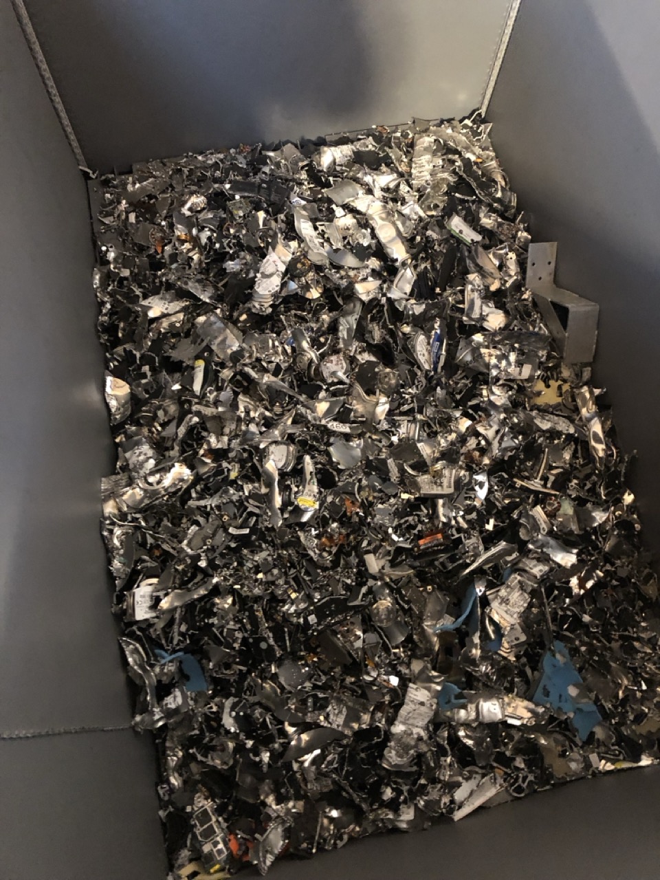 Hard Drive Shreddings