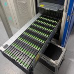 High Density Storage Array Being Moved