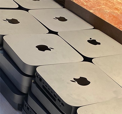 Macs awaiting data erasure